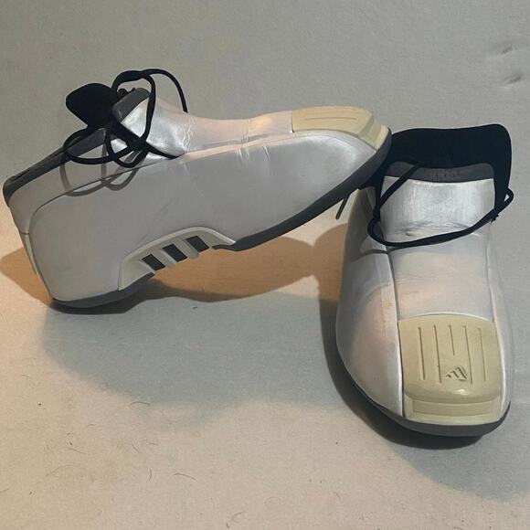 Adidas Kobe 2 White Space Moon Shoe 2001 Size 10.5 - Picture 1 of 5